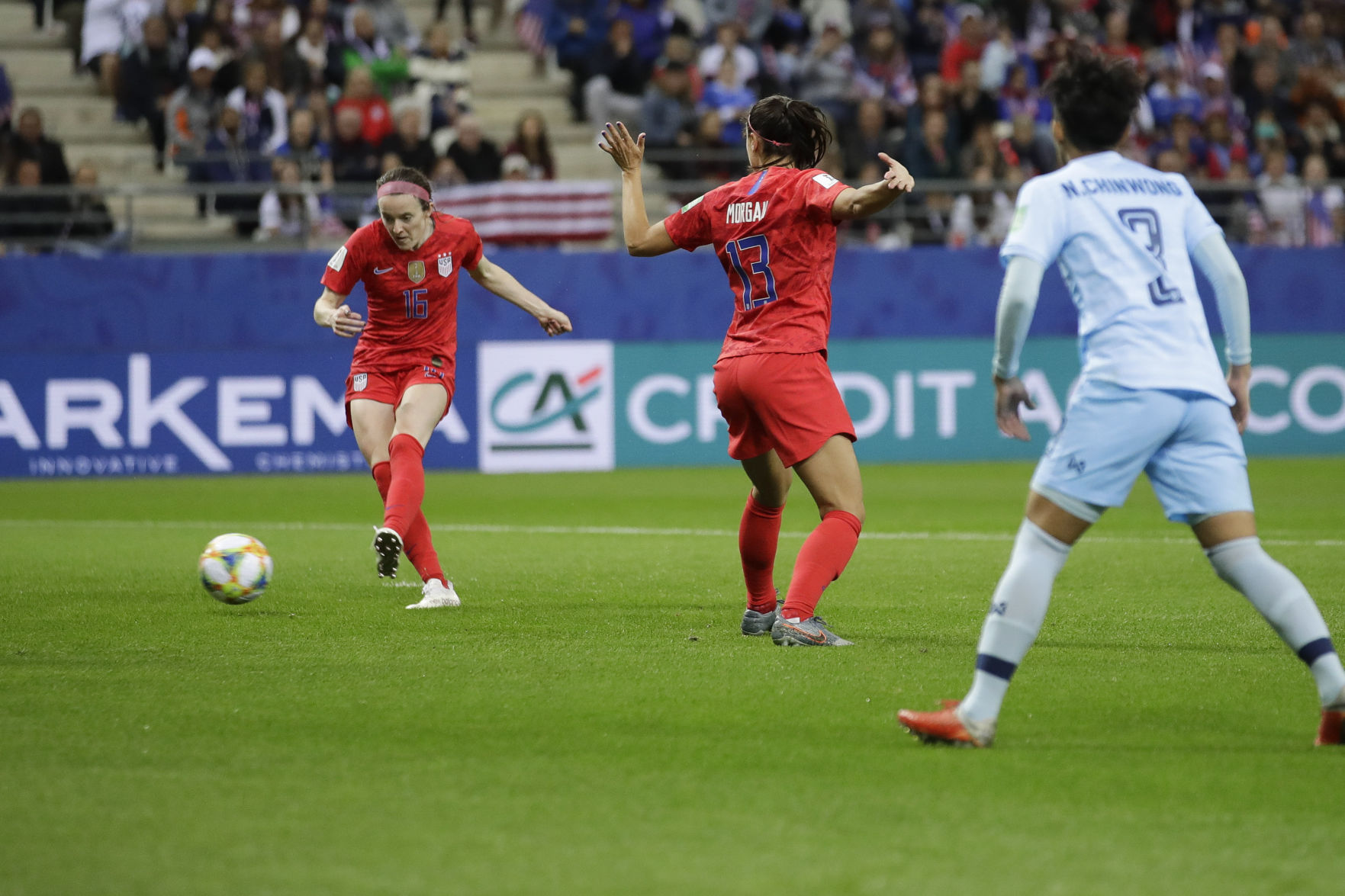 U.S. 13, Thailand 0
